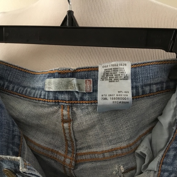 VINTAGE STRAIGHT 505 LEVI DENIM JEANS/ SIZE 12S/ LENGTH “28 - Picture 8 of 11